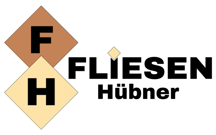 Logo mit den Buchstaben „F“ in einem braunen Raute und „H“ in einer gelben Raute, umgeben von geometrischen Formen.