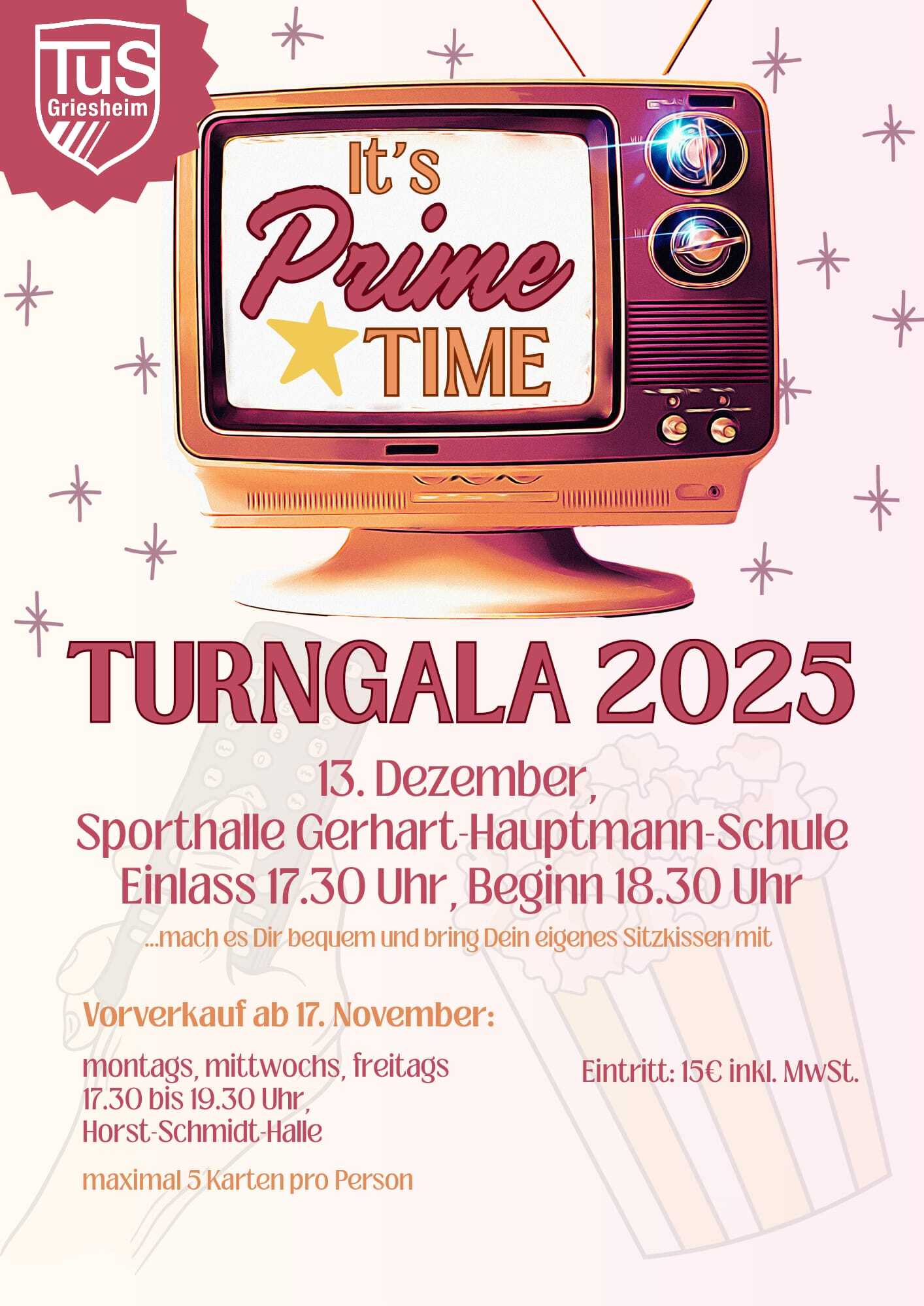 TuS Turngala 2025 Flyer TuS Turngala 2025 Flyer