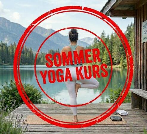 Sommer Yoga Stempel
