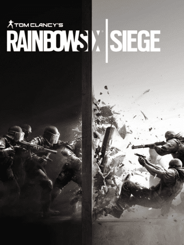 Zwei Gruppen von bewaffneten Soldaten stehen sich gegenüber, getrennt durch eine zerstörte Wand in einem angespannten Moment.