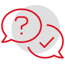 Icon für Fragen und Antworten